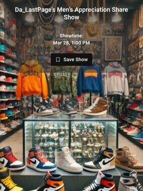 Men's Appreciation Share Show Flyer